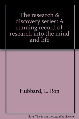 The research & discovery series: A running record of research into the mind and
