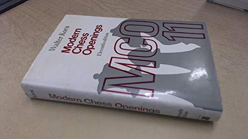 Modern chess openings Korn, Walter