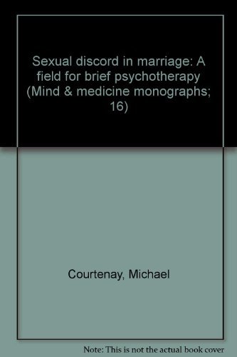 Sexual Discord in Marriage [Hardcover] Courtenay, Michael