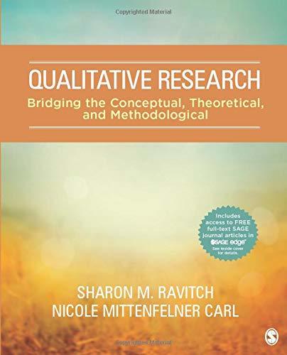 Qualitative Research: Bridging the Conceptual, Theoretical, and Methodological R