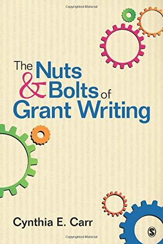 The Nuts and Bolts of Grant Writing [Paperback] Carr, Cynthia E.