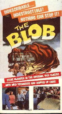 The Blob - The Original With Steve McQueen [VHS Tape]