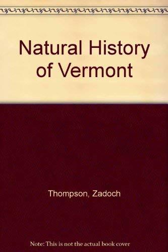 Natural history of Vermont Thompson, Zadock