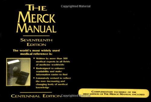The Merck Manual of Diagnosis and Therapy, 17th Edition (Centennial Edition) Bee