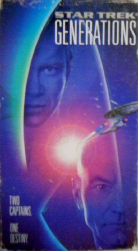 Star Trek Generations- Two Captains/One Destiny [VHS Tape]