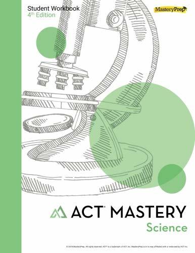 ACT Mastery Science Student Workbook MasteryPrep