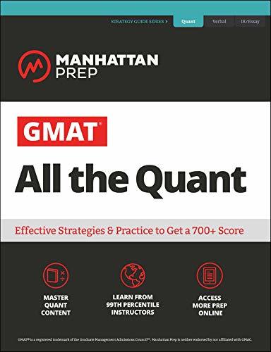 GMAT All the Quant [Perfect Paperback] Manhattan Prep