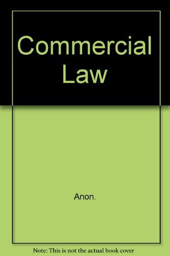 Commercial Law [Paperback]