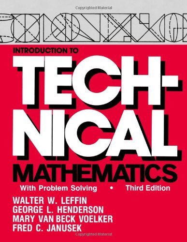 Introduction to Technical Mathematics : With Problem Solving [Paperback] Walter