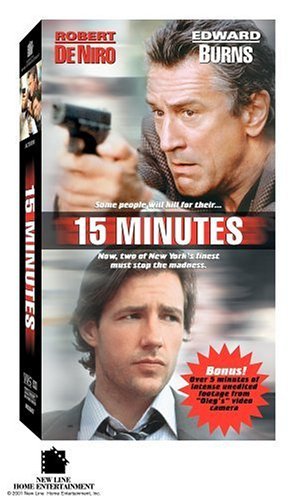 15 Minutes [VHS] [VHS Tape]