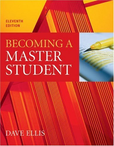 Becoming a Master Student Ellis, Dave