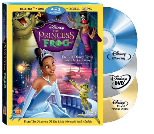 The Princess and The Frog (Three Disc Combo: Blu-ray/DVD + Digital Copy) [Blu-ra