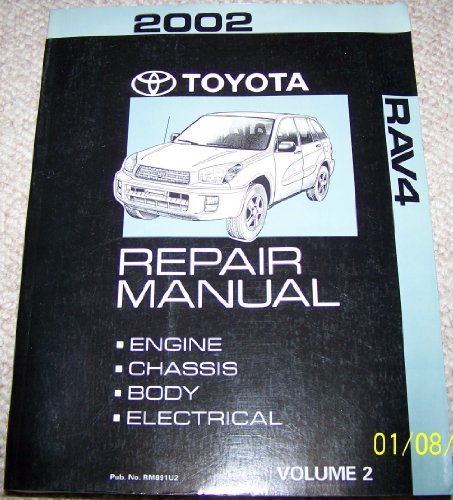 2002 Toyota RAV4 Service Repair Manual OEM [Paperback] Toyota Motor Corp