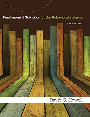 Fundamental Statistics for the Behavioral Sciences Howell, David C.