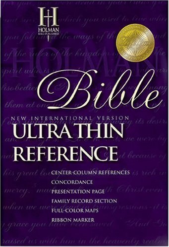 Ultrathin Reference Bible - NIV None