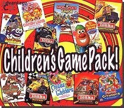 Children's Game Pack (11 Titles Collection for Ages 4-9) [CD-ROM]