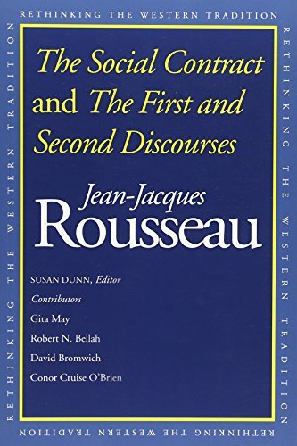 The Social Contract and The First and Second Discourses [Paperback] Rousseau, Je