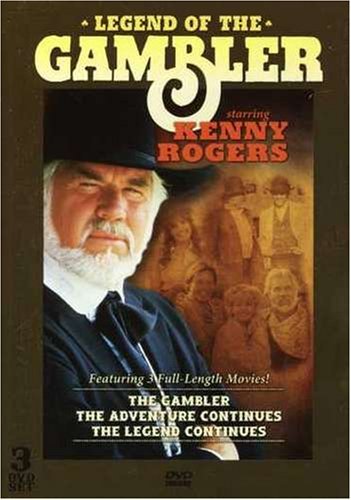 Legend Of The Gambler starring Kenny Rogers, featuring 3 Full-Length Movies! [DV
