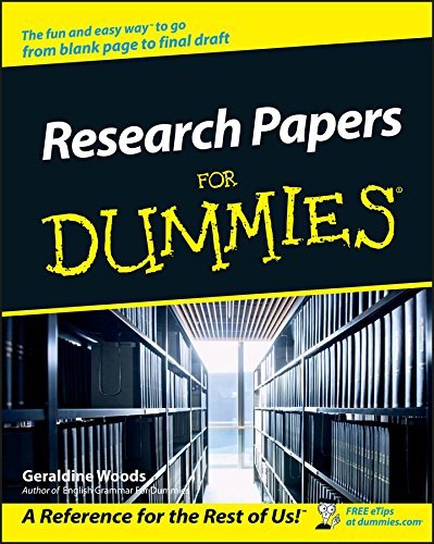 Research Papers For Dummies [Paperback] Woods, Geraldine