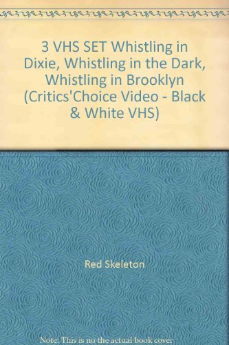 3 VHS SET Whistling in Dixie, Whistling in the Dark, Whistling in Brooklyn (Crit