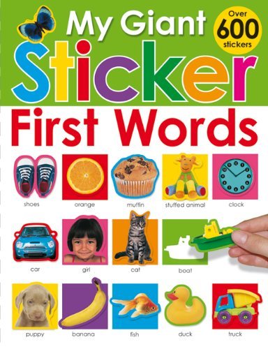 My Giant Sticker First Words (w/o CD) Priddy, Roger