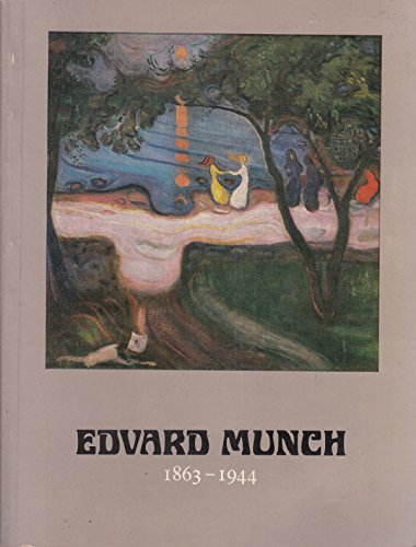 Edvard Munch, 1863-1944;: [catalogue of an exhibition held at the] Haus der Kuns