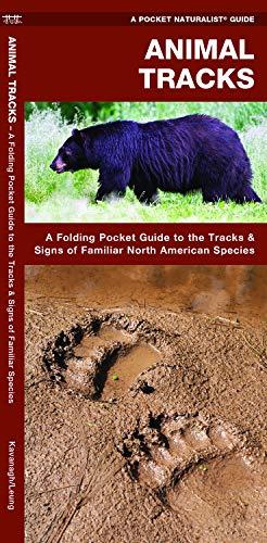 Animal Tracks: A Folding Pocket Guide to the Tracks & Signs of Familiar North Am