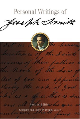 Personal Writings of Joseph Smith [Hardcover] Smith, Joseph and Jessee, Dean C.