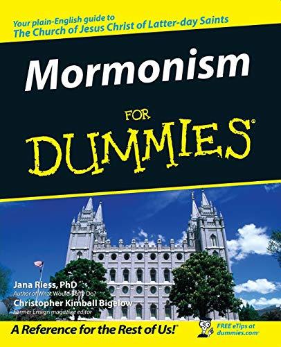 Mormonism For Dummies [Paperback] Riess, Jana