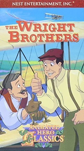 " The Wright Brothers " Animated Hero Classics [VHS Tape]