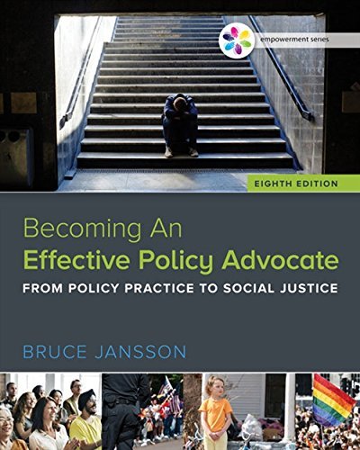 Empowerment Series: Becoming An Effective Policy Advocate [Hardcover] Jansson, B