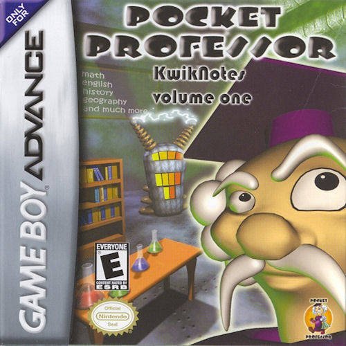 Pocket Professor KwikNotes Vol 1 [video game]