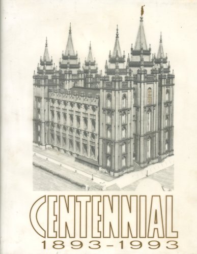 The Salt Lake Temple: A Monument to a People [Hardcover] University Services Cor