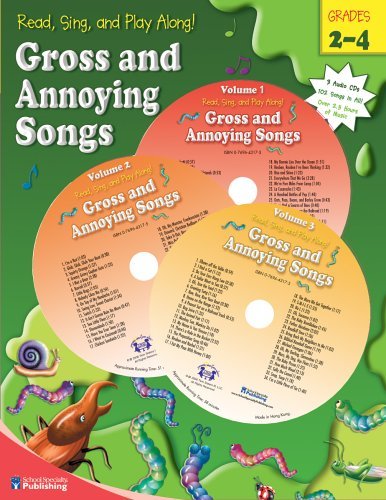 Read, Sing, and Play Along! Gross and Annoying Songs Carder, Ken