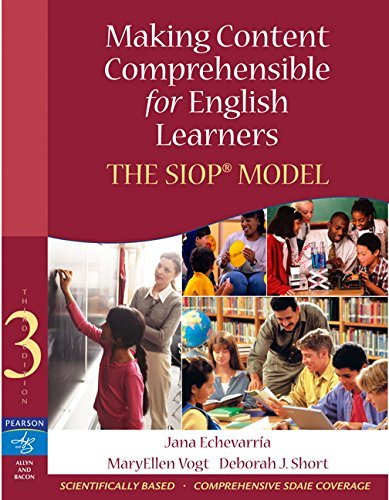 Making Content Comprehensible for English Learners: The SIOP Model (3rd Edition)