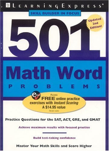 501 Math Word Problems (501 Series) LearningExpress LLC Editors