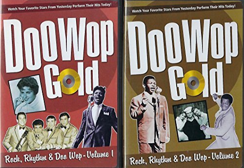 Doo Wop Gold ~ Rock, Rhythm & Doo Wop : Volumes 1 and 2 [2 Disc Set] [DVD]