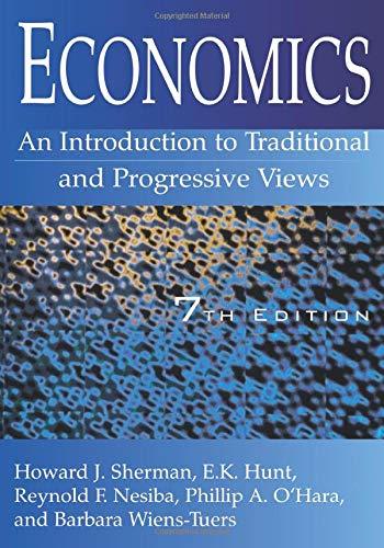 Economics: An Introduction to Traditional and Progressive Views [Paperback] Howa