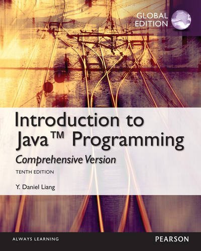 Intro to Java Programming, Comprehensive Version, Global Edition [Paperback] Lia