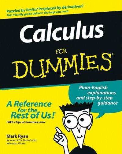 Calculus For Dummies Ryan, Mark