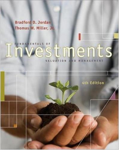 Fundamentals of Investments with S&P & Stock Trak Card Jordan, Bradford and Mill