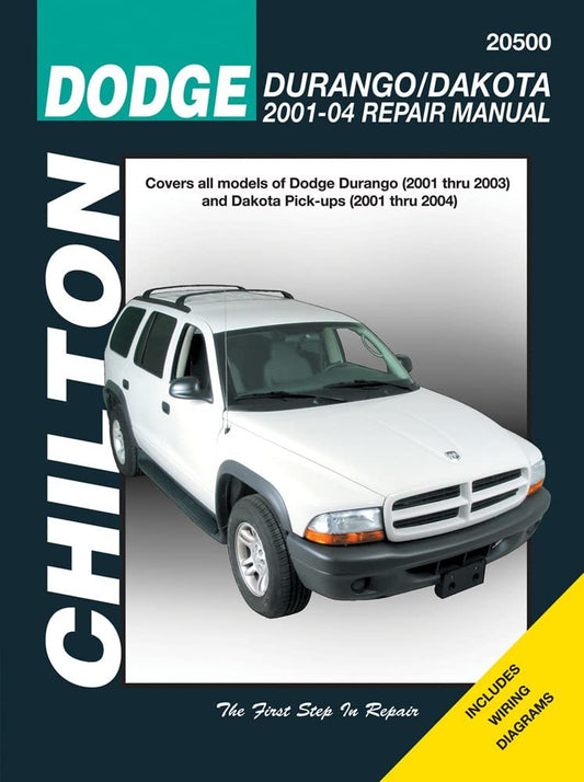 Dodge Durango/Dakota 2001-2004 (Chilton Automotive Repair Manuals) [Paperback] C