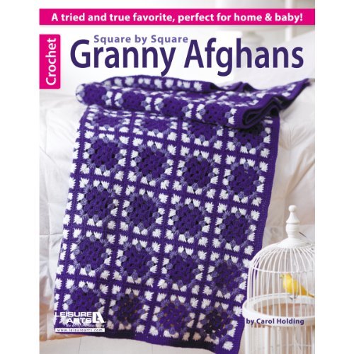 Square by Square Granny Afghans [Paperback] Carol Holding