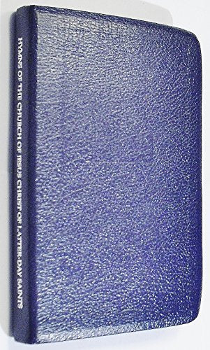 Hymns of the Church of Jesus Christ of Latter-Day Saints Pocket Leather Hymn Boo