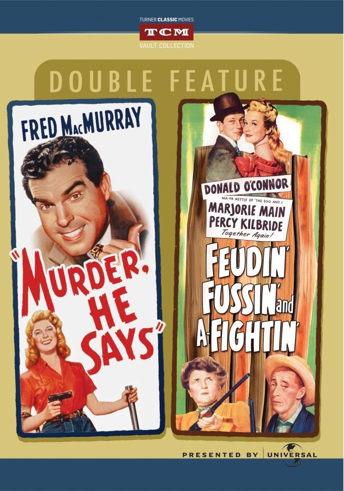 Murder, He Says / Feudin', Fussin' and a-Fightin' (Double Feature) [DVD]