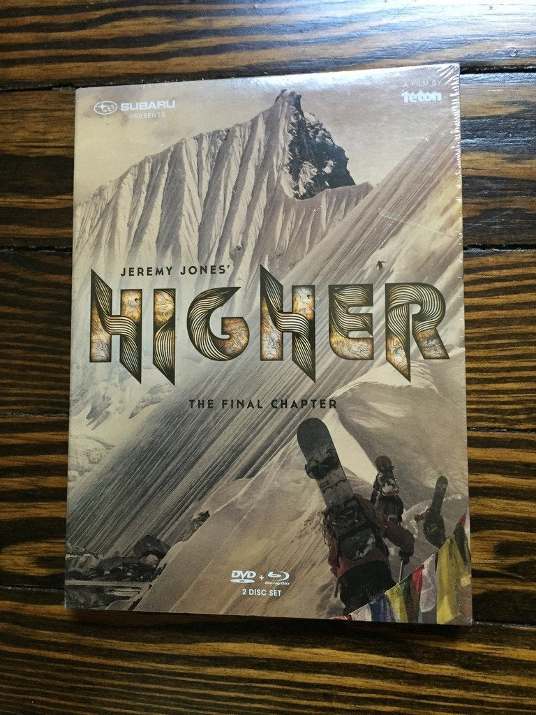 Jeremy Jones Higher DVD & Blu Ray by TGR [DVD]