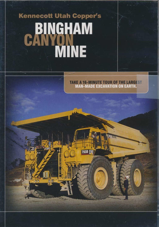 Kennecott Utah Copper's Bingham Canyon Mine- the Largest Man Made Excavation On