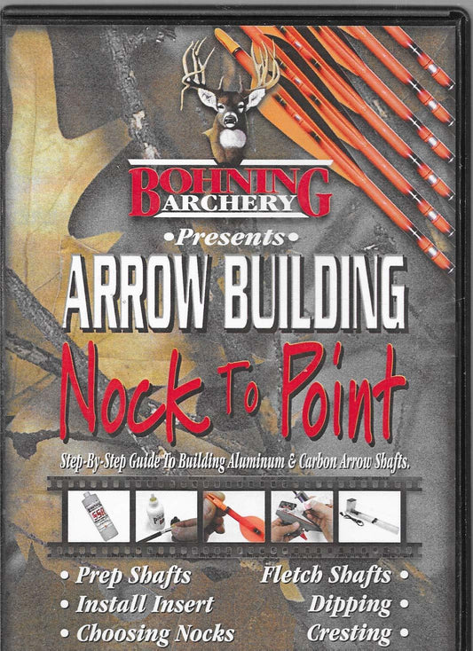 Bohning Archery Presents Arrow Building, Nock to Point. Step by Step Guide to Bu