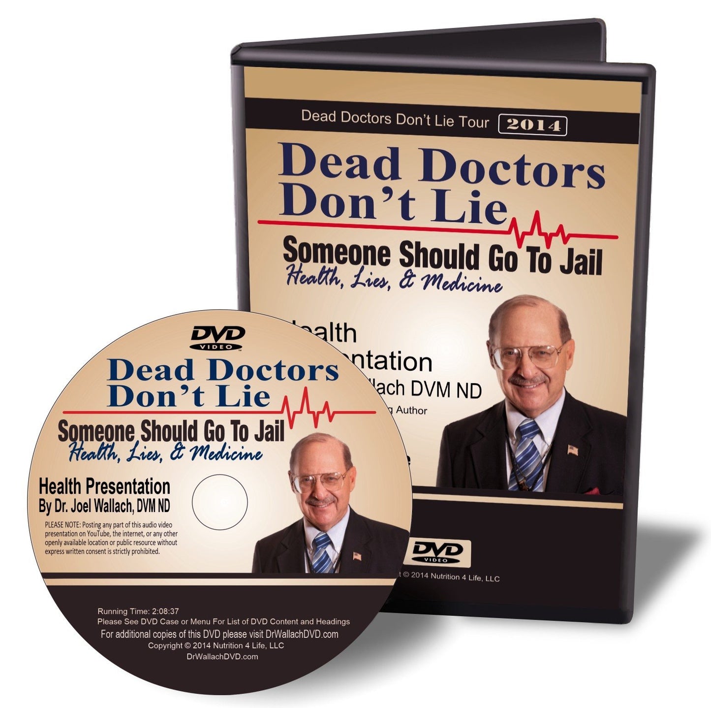 Dead Doctors Don't Lie DVD- Someone Should Go to Jail by Dr Joel Wallach [DVD]