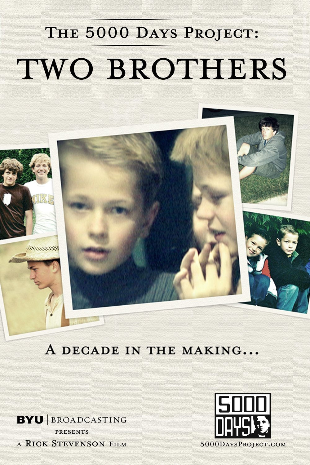 The 5000 Days Project: Two Brothers [DVD]